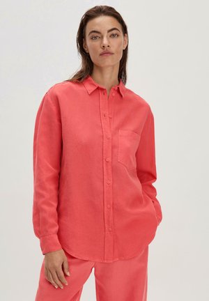 hessnatur Button-down blouse - koralle