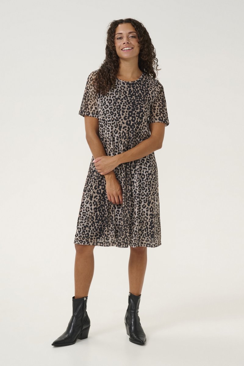 Womens Dresses Leopard Print Shirt Dress Midi Threadbare Short Sleeve Jersey Midi Dress With Pockets In Womens Dresses Leopard Print Shirt Dress Midi Threadbare Short Sleeve Jersey Midi Dress With Pockets In
