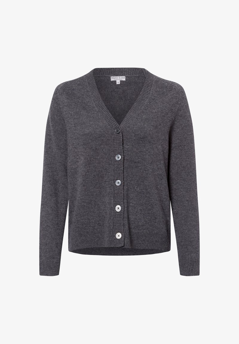 Marie Lund Strickjacke - anthrazit - 0009