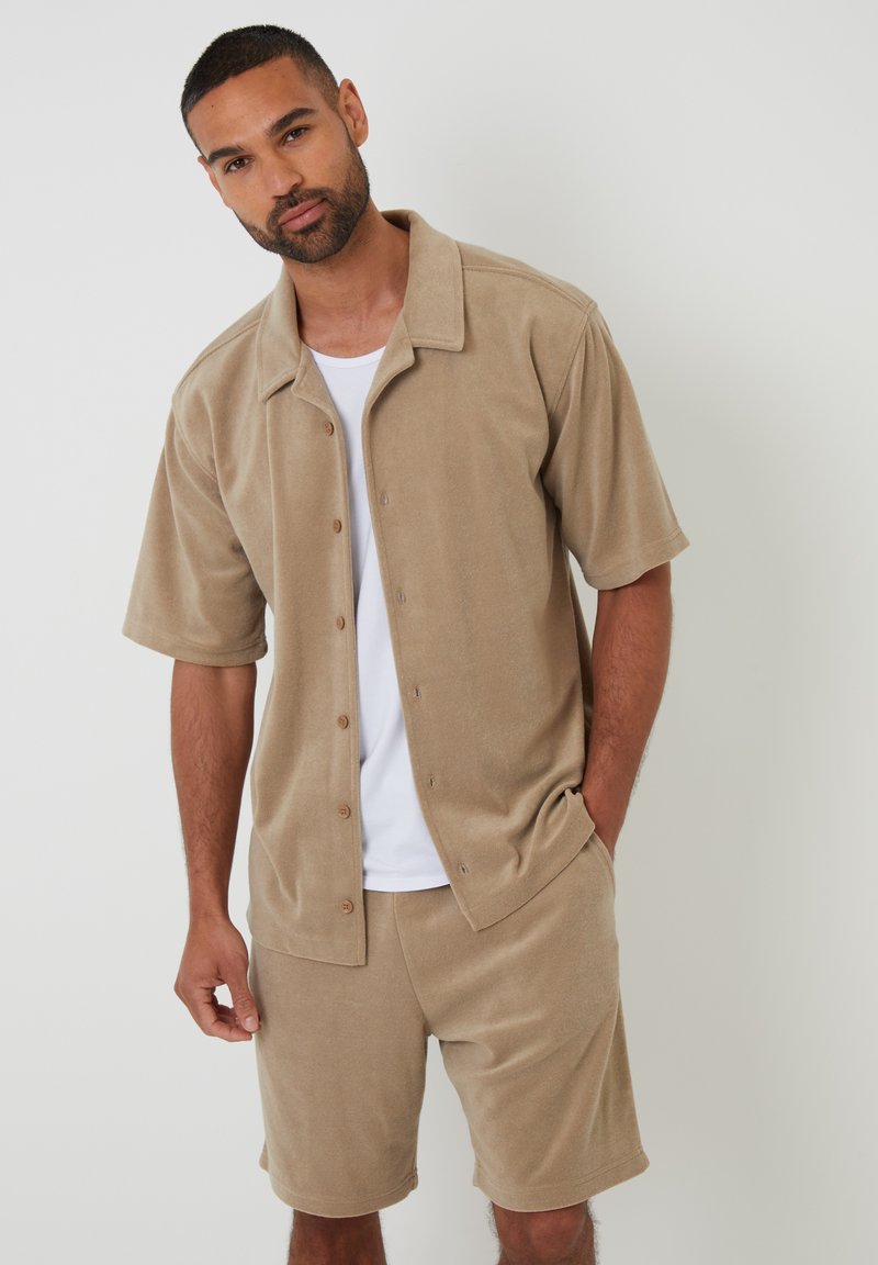 Threadbare CROFTON - Camisa - mid stone