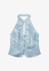 Blouse - blue