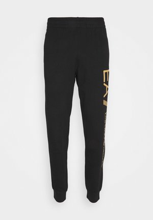 TROUSER - Tracksuit bottoms - black/gold