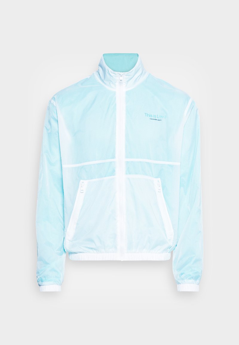 Clear calvin klein jacket Clearance