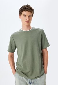 Koton Camiseta básica - khaki
