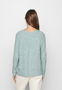 JDY Strickpullover - mottled green