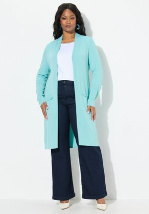 Ulla Popken Cardigan - light turquoise