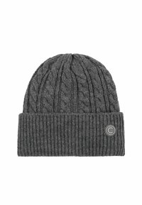 UNISEX CABLE-KNIT - Bonnet - Dark grey