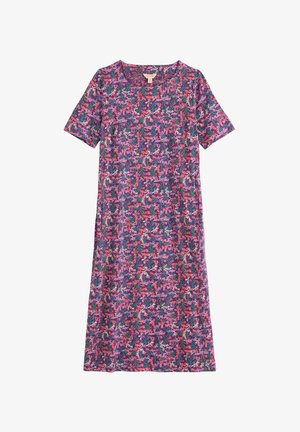 Seasalt Cornwall, SEASALT CORNWALL S/S PIPERS DRESS - Robe en jersey - summer fronds purple kale