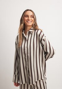 Chemisier - brown stripe