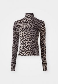 SOFT TOUCH POLO TOP - Top dugih rukava - brown