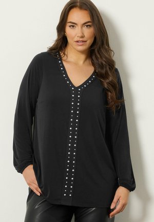 CASUAL - Langærmet T-shirt - black