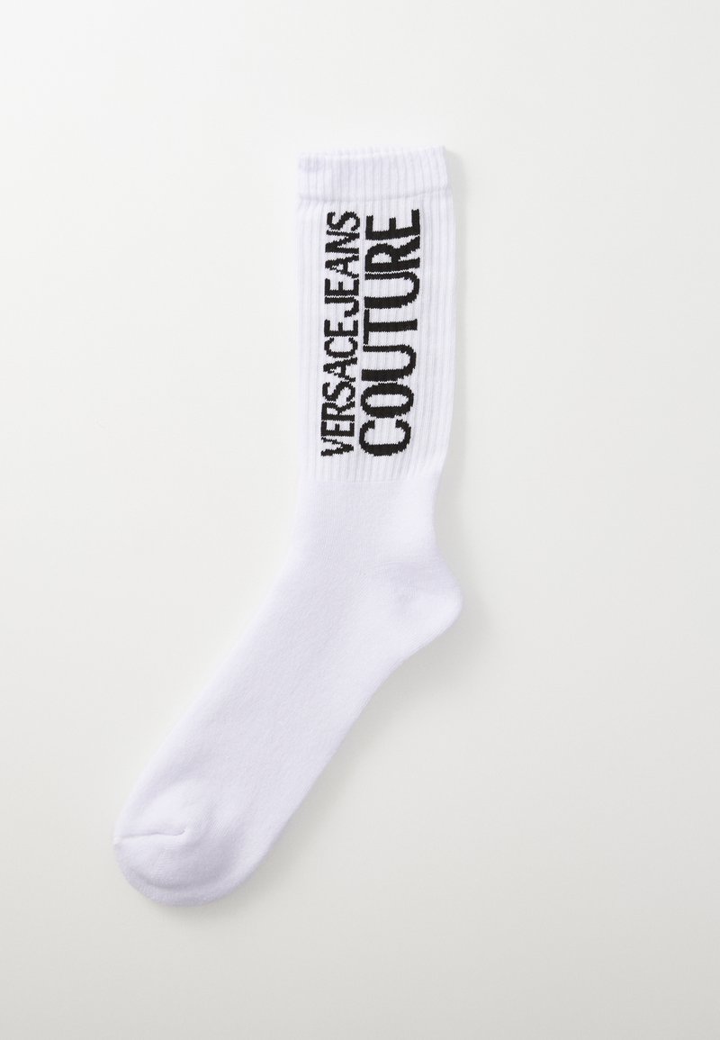 Versace Jeans Couture LOGO - Chaussettes - white/black