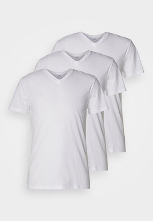 Polo Ralph Lauren V NECK 3 PACK - Tílko - white