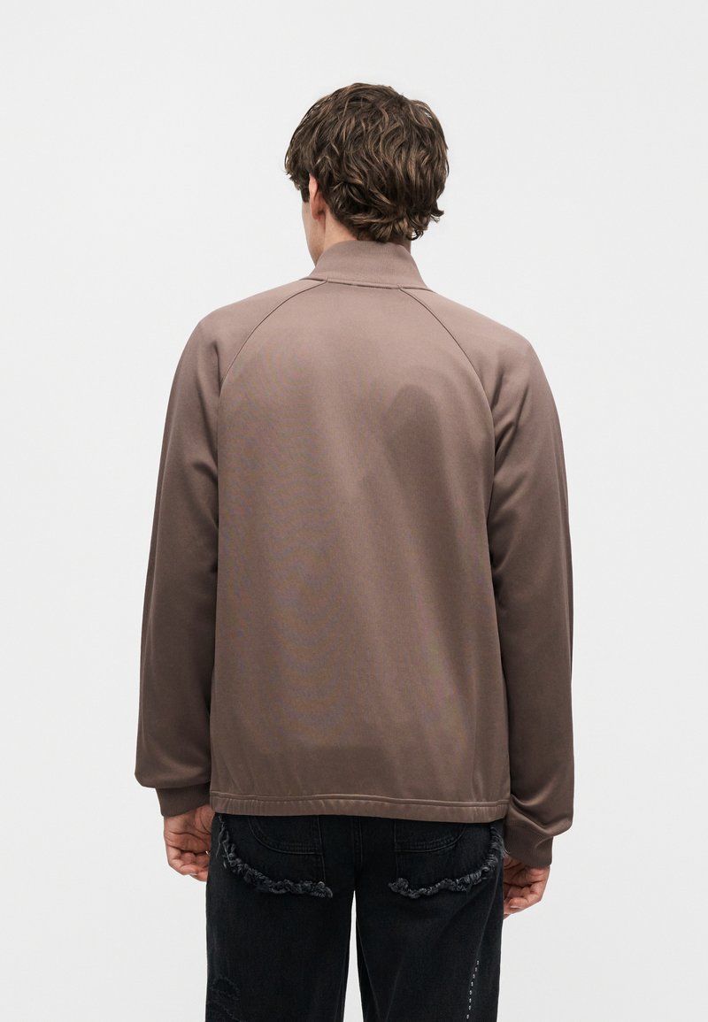 Jordan TRICOT TRACK - Sportovní bunda - olive grey/sail