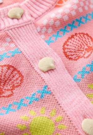 Next SEA PATTERNED COLOURFUL - Kardigán - pink