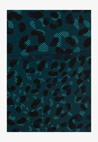 Niet geselecteerd, blue leopard dot print