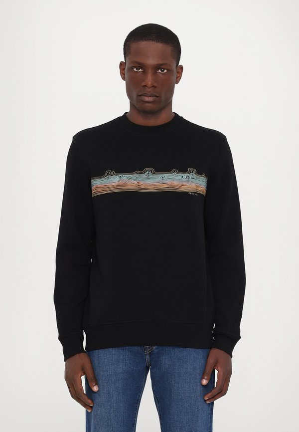 REGULAR FIT DESERT STRIPE - Sweatshirt