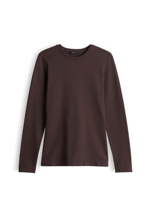 OPUS, OPUS LANGARMSHIRT SMILLA - Longsleeve - affogato