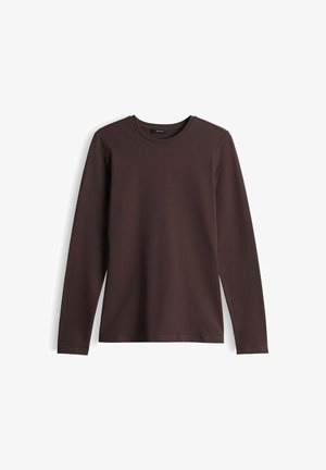 OPUS, OPUS LANGARMSHIRT SMILLA - Longsleeve - affogato