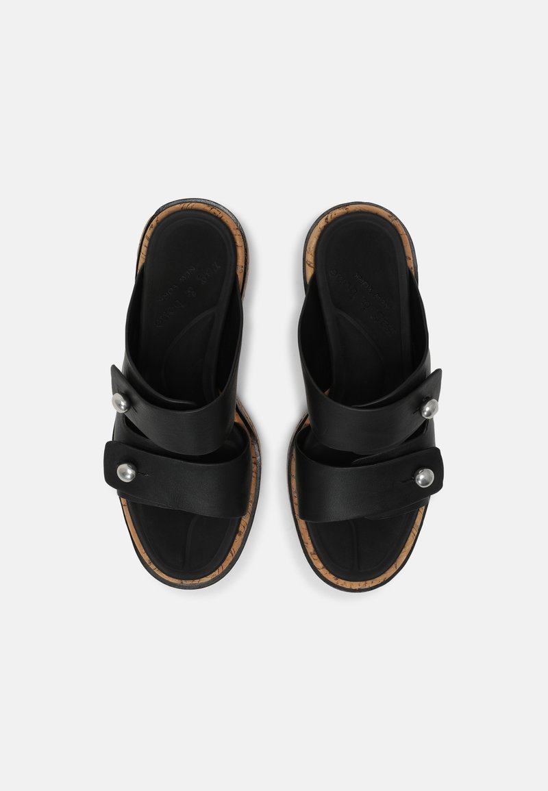 Damen Bekleidung | rag & bone SOMMER WEDGE Pantolette hoch black/schwarz - VL91058 Damen Bekleidung | rag & bone SOMMER WEDGE Pantolette hoch black/schwarz - VL91058