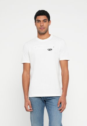 ADJUST - Μπλουζάκι με στάμπα - white