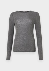 VINELLIE O NECK - T-shirt à manches longues - dark grey melange