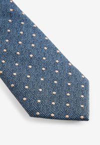 Next PATTERN - Cravate - navy blue polka dot