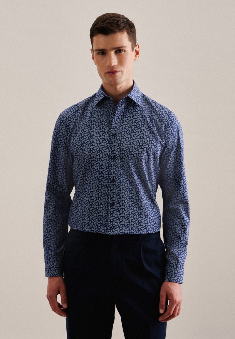 Blouse TOM TAILOR Grise Brodée - 100% Coton, Taille 42, Coupe Ajustée