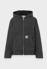 HOODED MITCH JACKET - Kerge jope - black dusky