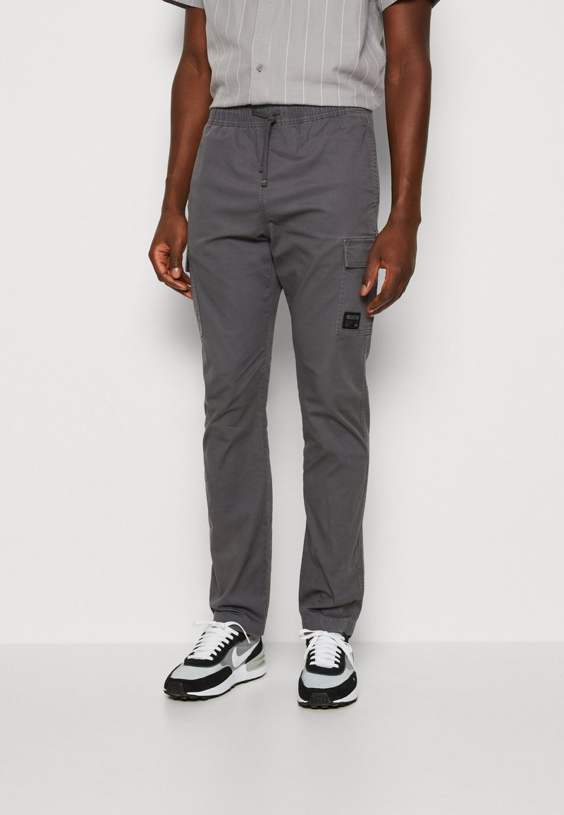 Hollister Co. UTILITY JOGGER Pantalones cargo iron gate/gris oscuro
