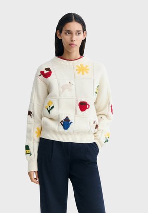 Thinking Mu, CANDELA - Pullover - off-white