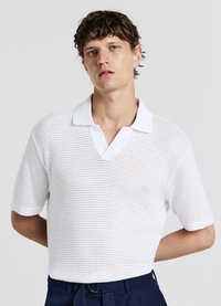 Calliope TRAFORATA - Polo - bianco ottico