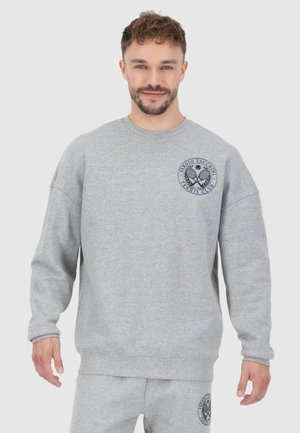 CIRCOLO - Sweatshirt - grey melange/navy
