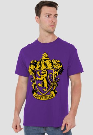 Cotton Soul, HARRY POTTER GRYFFINDOR CREST - Print T-shirt - purple