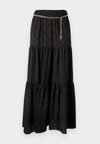 LOGO TIER SKIRT - Maxinederdele - black