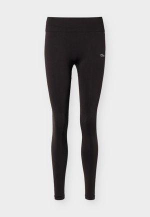 ICANIWILL, SHAPE MID WAIST TIGHTS - Клин - black