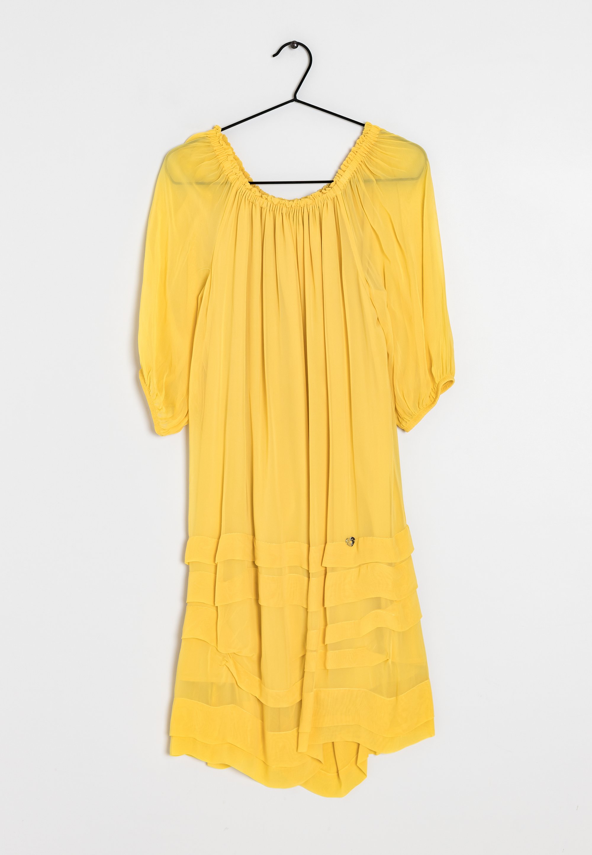 TWINSET Vestito casual yellow/giallo (Second hand)