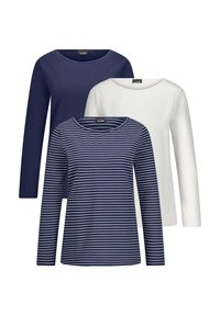 Niet geselecteerd, navy   cream   navy   striped