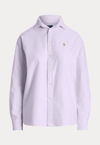 RELAXED FIT COTTON OXFORD SHIRT - Bluza s gumbima - sky lavendar