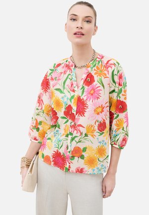 Caroll, BLOUSES - Bluse - red/pink/green