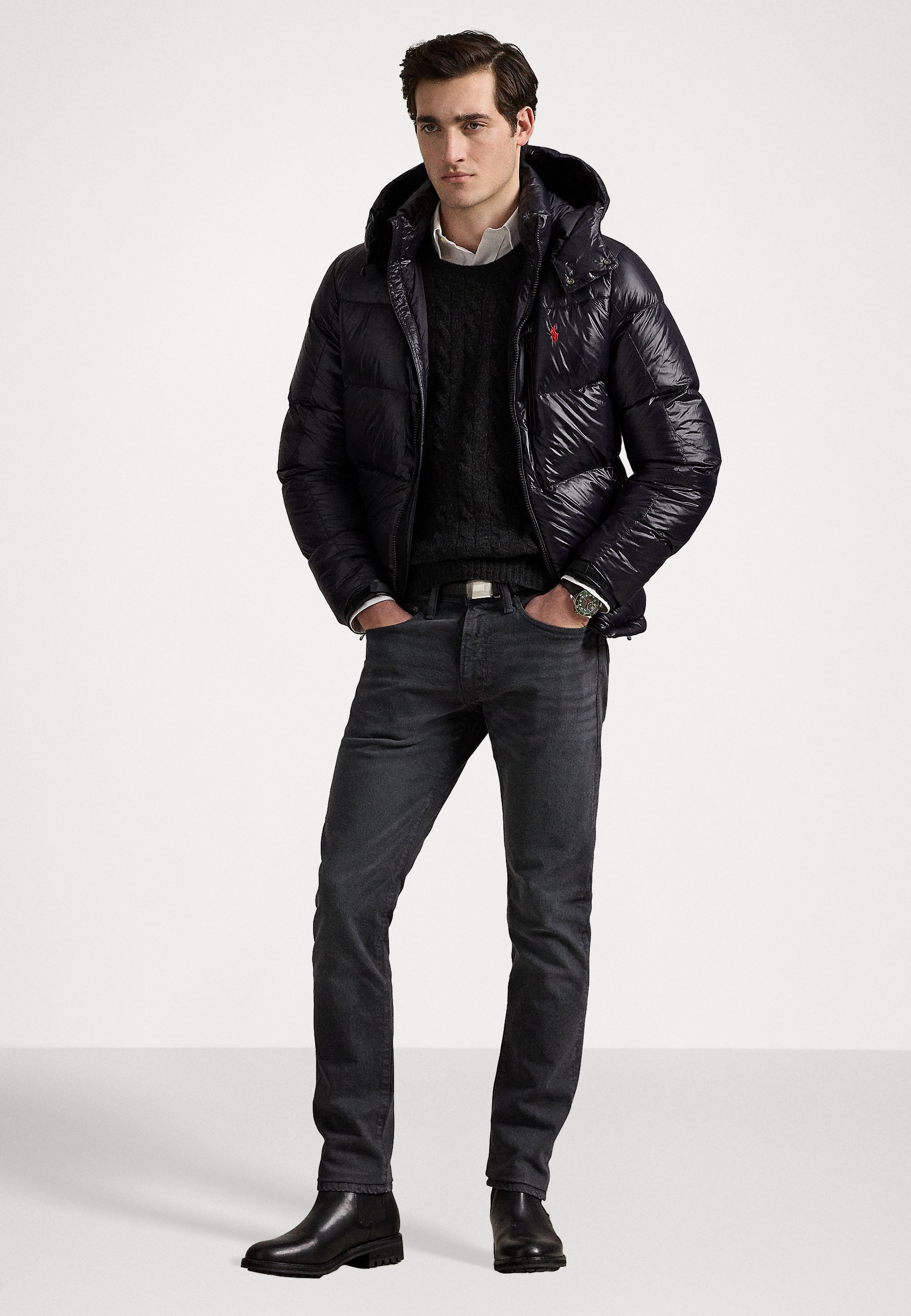 Polo Ralph Lauren THE GORHAM GLOSSED DOWN JACKET - Jachetă cu puf