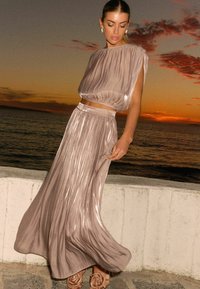 Next BANDEAU MUTED TROPICAL  - Pusero - gold coloured
