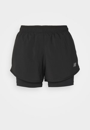 SPORT ESSENTIALS 2-IN-1 SHORT 3" - Sports shorts - black