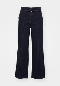 VIFRELLE WIDE  - Wide Leg - dark blue denim