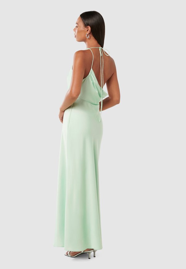 ARIA BACKLESS - Maxi dress - dusty aqua4
