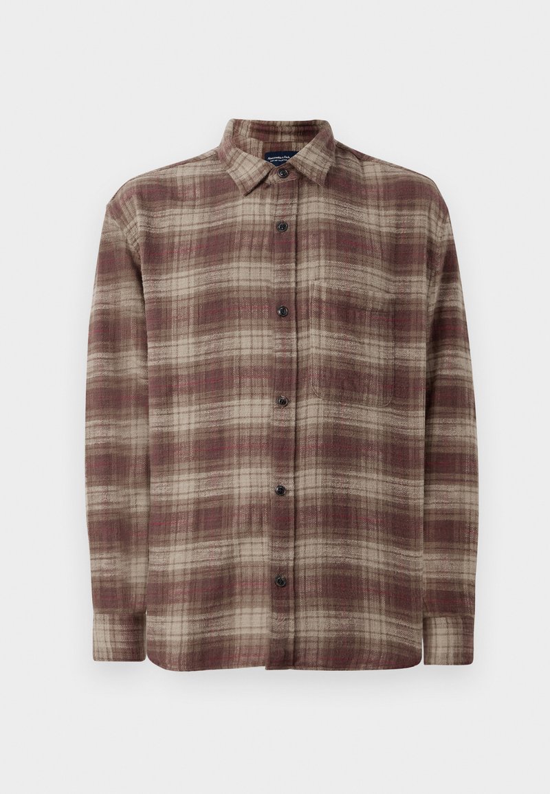 Abercrombie & Fitch Overhemd lichtbruin Abercrombie & Fitch Overhemd lichtbruin