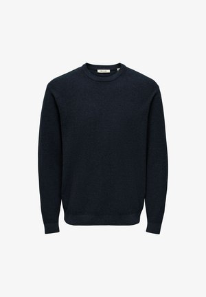 Only & Sons, JUMPER ONSJOEY PULLOVER - Pullover - dark sapphire