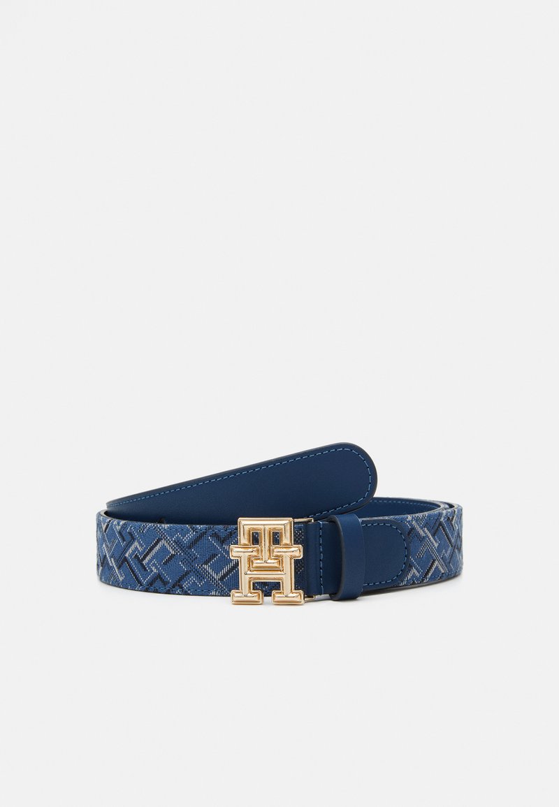 Tommy Hilfiger REVAMP JACQUARD - Gürtel - fossil blue