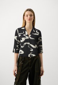 ONLY ONLNOVA LIFE LUX 3/4 CYBELE - Camicia - black