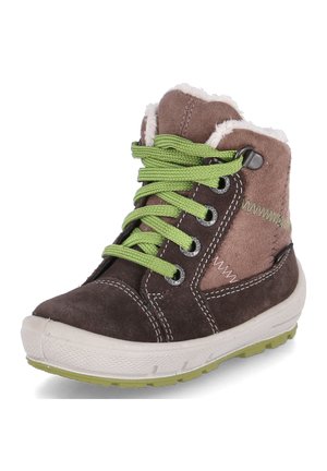 GROOVY - Snowboots  - braun/grün